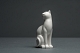 Katze sitzend 12 cm