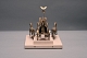Quadriga (Brandenburger Tor), Bronze (heller Sockel)