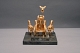 Quadriga (Brandenburger Tor), Bronze vergoldet
