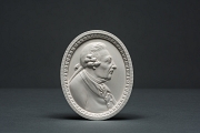 Friedrich der Große, Relief oval...