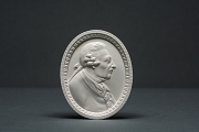 Relief "Friedrich der Große" oval 10 cm