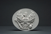 Preussischer Adler, Relief oval...